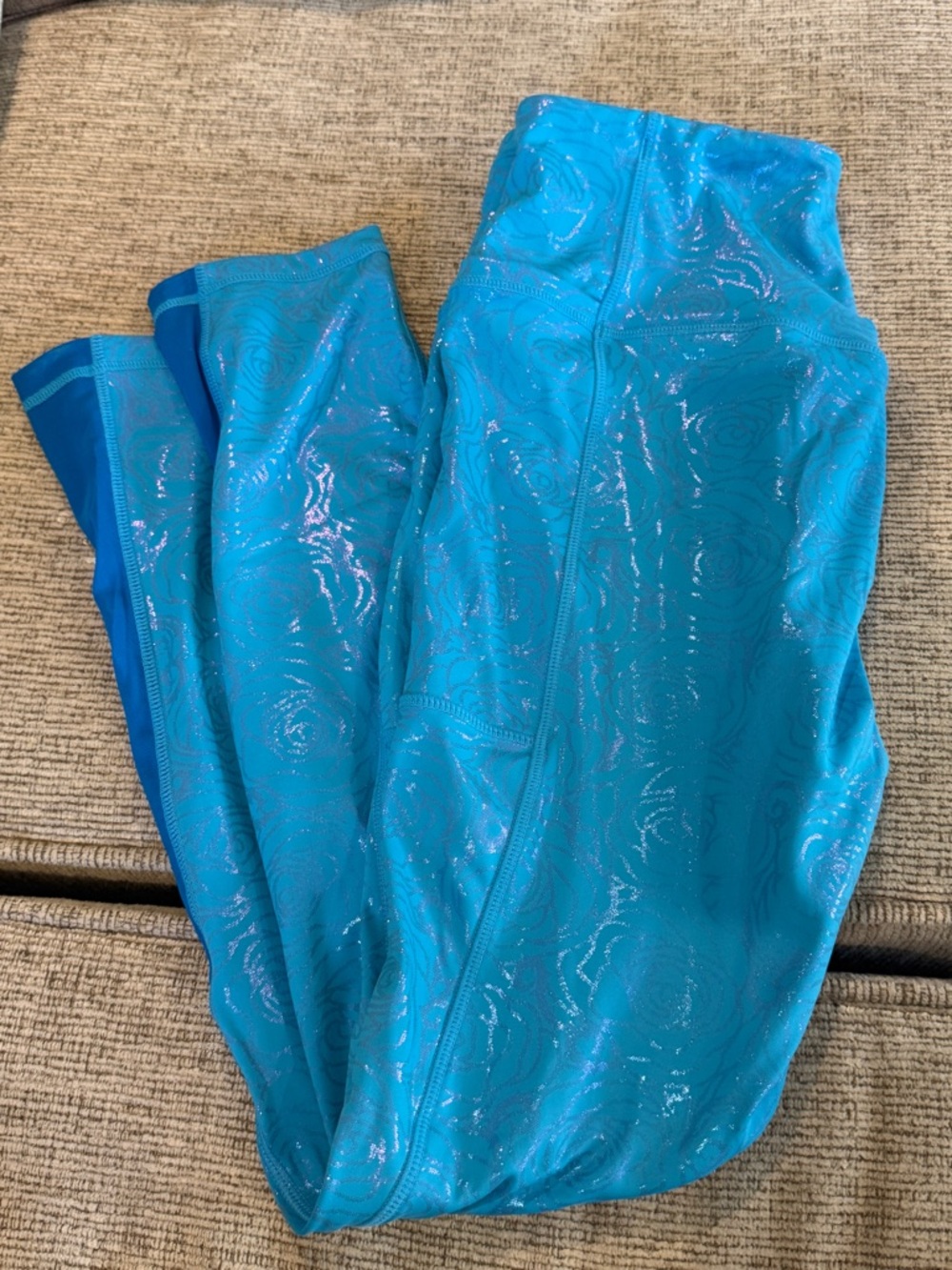 Women’s MIPMIB Shimmer Teal Active Leggings
